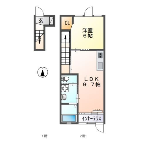 メゾンさくらの間取り