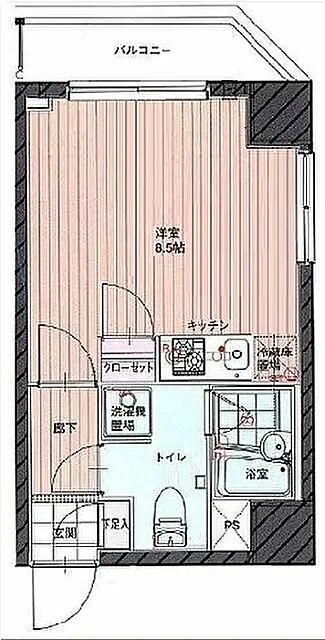 クレイシア錦糸町の間取り