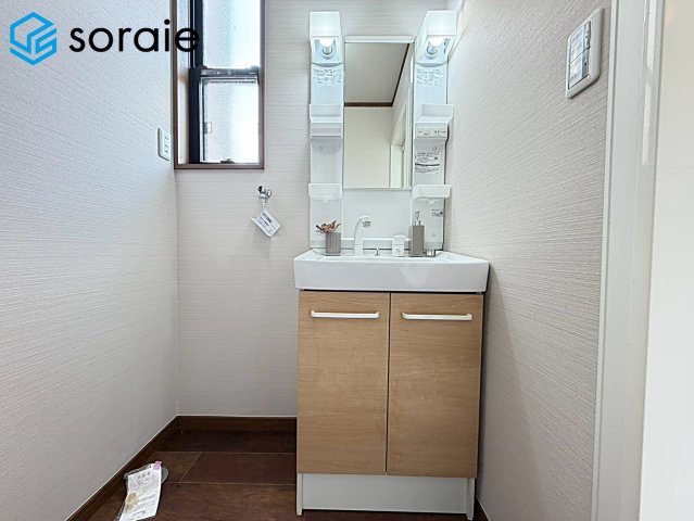 川越市仙波町4丁目　中古戸建の独立洗面台|2026/7/24撮影