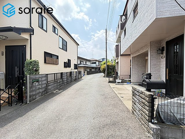 川越市仙波町4丁目　中古戸建の前面道路含む現地写真|2026/7/24撮影