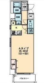 フィオーレ・浅草の間取り