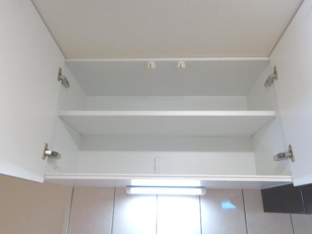 リリアのキッチン|キッチン上収納