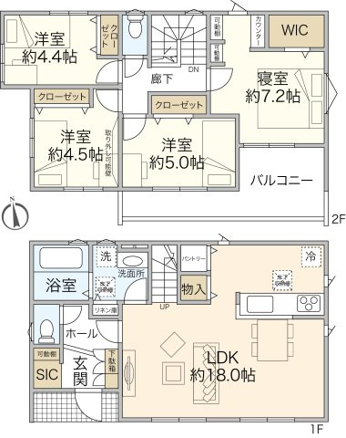 ベルガーデン菊名3丁目8号棟　～都心への利便性と自然が共存する新築分譲住宅【全8棟】～の画像