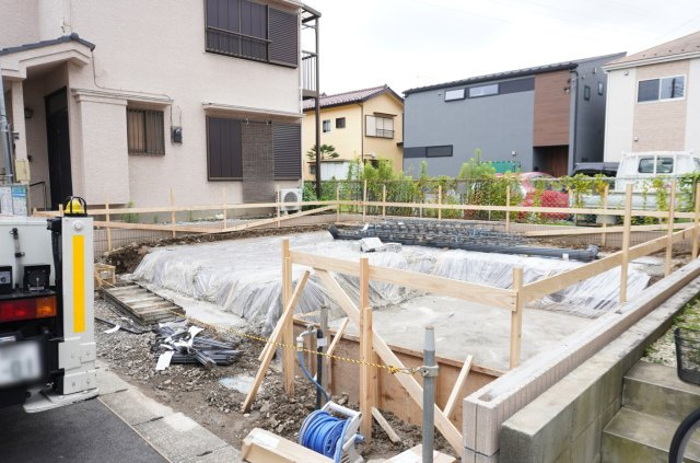 草加市清門1丁目 新築分譲住宅の外観