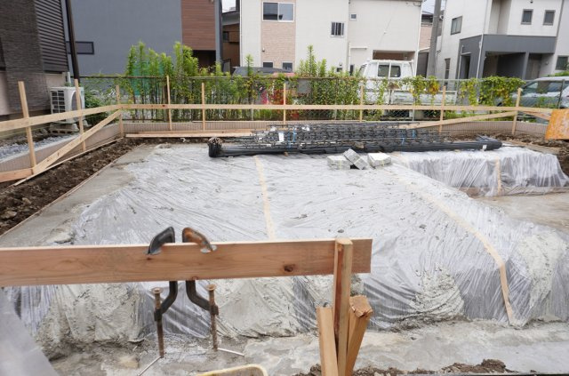 草加市清門1丁目 新築分譲住宅の外観