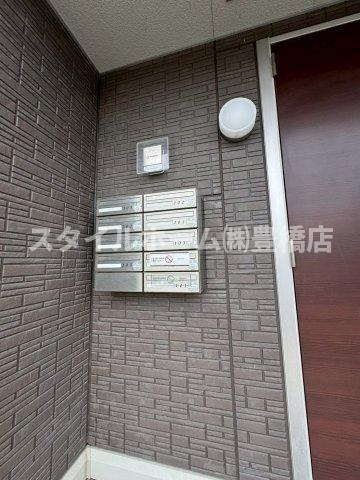 ノーブル西幸の玄関