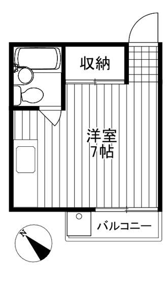 【間取り】 | ヴィラ幡ヶ谷
