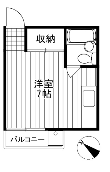 【間取り】 | ヴィラ幡ヶ谷