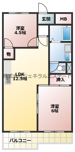 【間取り】 | 第２林マンション