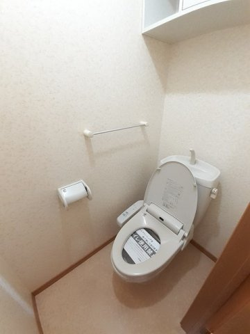 ヴィラ・サニーヒルＢのトイレ|トイレもきれいです