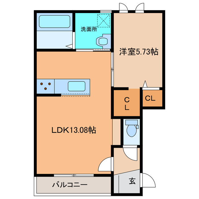 M CUBEⅡの間取り