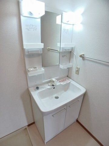 ハート・フォートＣの洗面所|使いやすい洗面所です