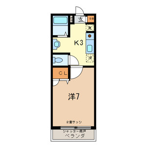 エスポワール・Ｋの間取り