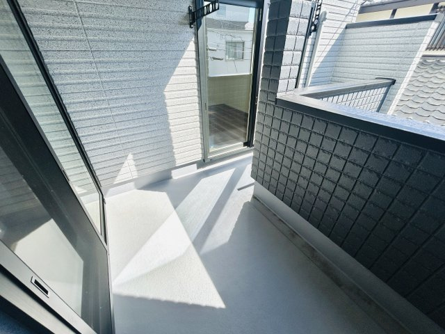 八千代市大和田のバルコニー