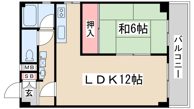 【間取り】 | シャトー中尾