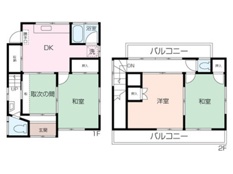 間取り図でございます。