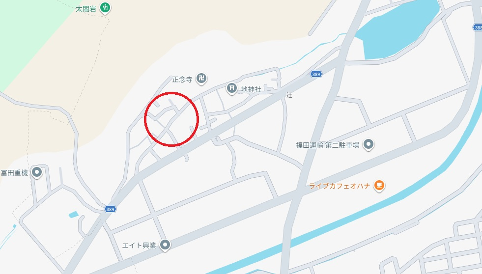 加古川市西神吉町辻　　売土地の地図