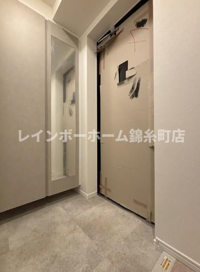 スプランディッド木場駅前の玄関
