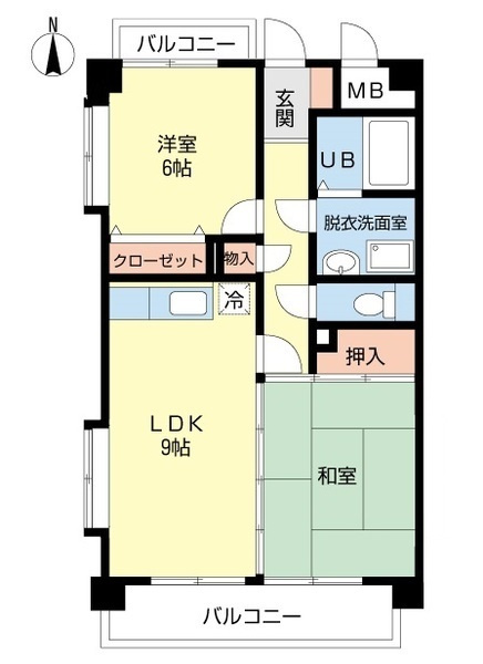 アーバンリブⅡの間取り|※図面と現況が異なる場合は現況を優先します。