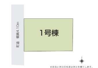 【区画図】 | いろどりアイタウン滑川町月輪　新築住宅