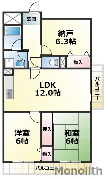 ハイアットプレイスの間取り
