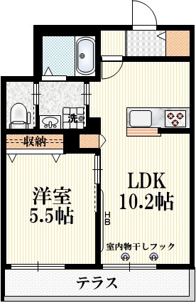 マーベルクレストの間取り