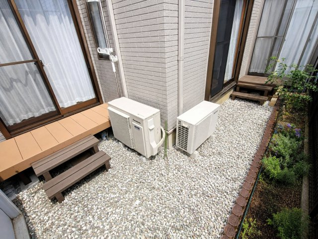 三郷市　彦糸1丁目　中古戸建の庭|お庭も活用できます