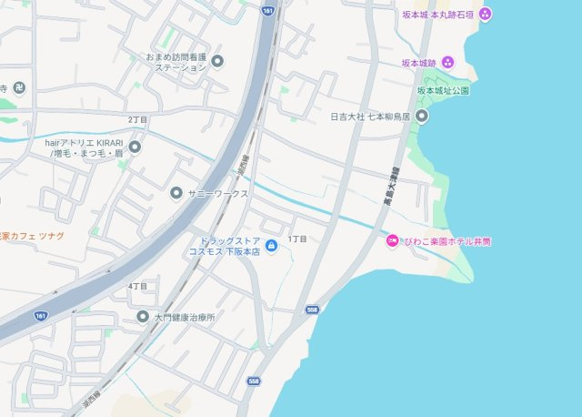 ★大津市下阪本　第5期　新築一戸建ての地図