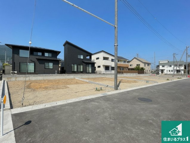 ★大津市下阪本　第5期　新築一戸建ての外観|周辺は落ち着いた街並みの住宅地！子育てがしやすい住環境です！まだ未完成ですが、現地でしかわからない事もございます。是非一度ご覧ください。