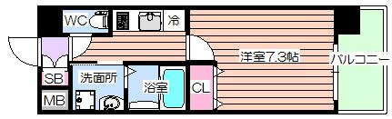 【間取り】 | サムティ北梅田ヴェッセル