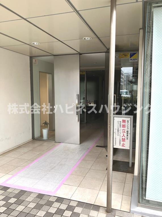 ローレルコート南柏のエントランス|毎日通るエントランスはこのようになっています
