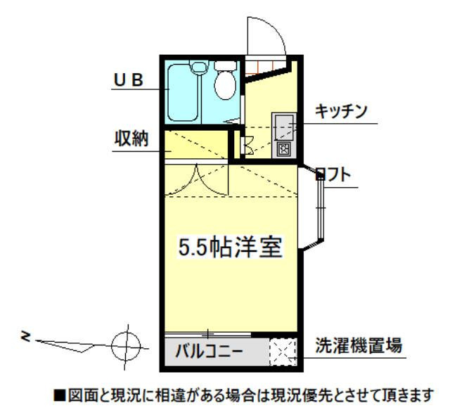 ロジュマン坂戸３号棟の間取り