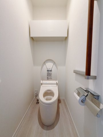 【中古戸建】前橋市富士見町小暮のトイレ|■トイレ｜白を基調としたトイレになっています♪清潔感あふれるトイレですね☆