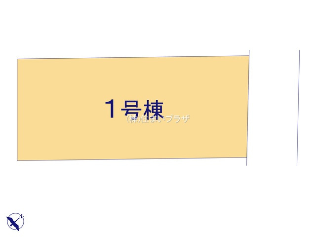 江南市高屋町２期１号棟の区画図