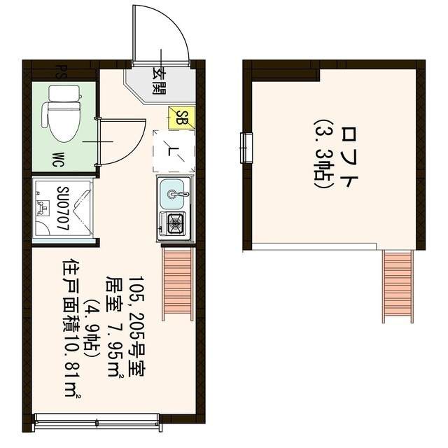 Prestige西巣鴨の間取り