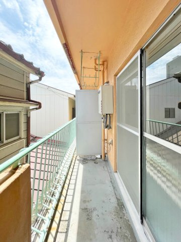 ラムール鷹取のバルコニー