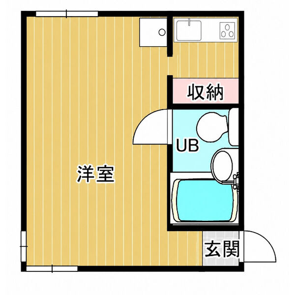 フラッツ塚口の間取り