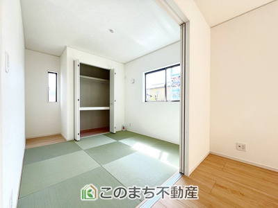 【和室】 | 常総市水海道諏訪町第3　4号棟 | 同社施工物件写真。※建具やフローリング、その他仕様が異なる場合がございます。