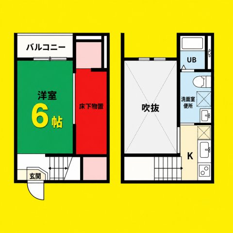 Ciel　五女子(シエルゴニョシ)　名古屋市賃貸　仲介手数料無料の間取り