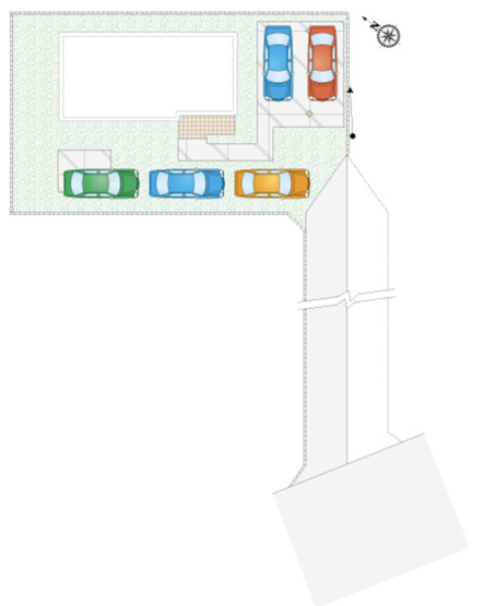 【区画図】 | 加須市北下新井　新築戸建　全5棟　1号棟