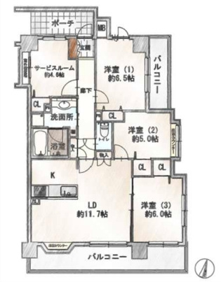 ダイアパレス川越西小仙波の画像