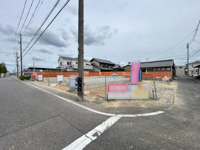 ブルーミングガーデン　一宮市多加木3丁目　全3区画分譲の外観|「現地（2026年8月9日）撮影」
■全体写真　
■ヤマダ不動産　株式会社リライフ　