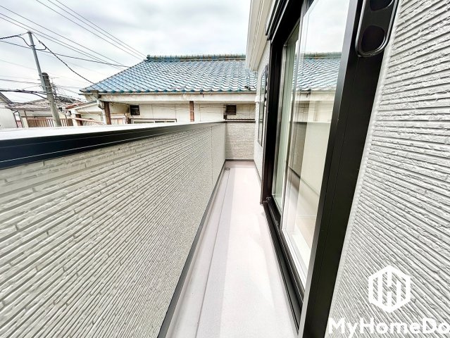 守山区川西1丁目のバルコニー|風通しの良いバルコニーで、毎日のお洗濯もスムーズに