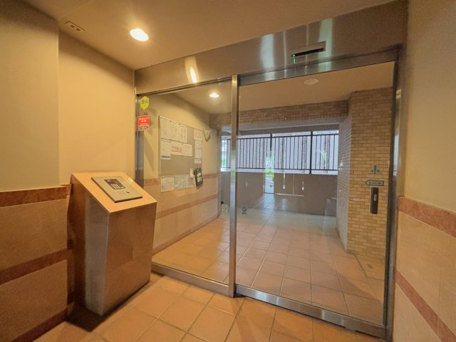 オートロック付きでセキュリティ面も安心です