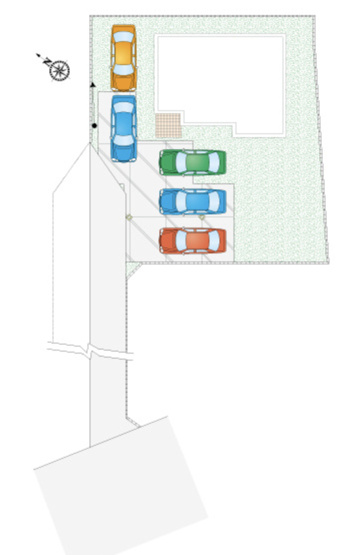 【区画図】 | 加須市北下新井　新築戸建　全5棟　2号棟