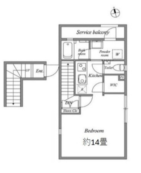 【間取り】 | ＭＳＲ　ＥＢＩＳＵ　Ｇａｒｄｅｎ　ｓｉｄｅ