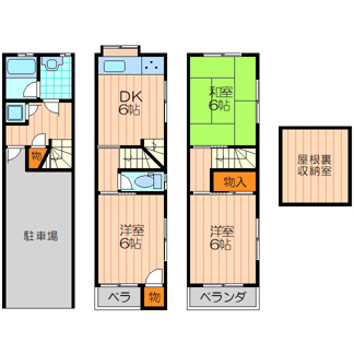 【間取り】 | GM島頭１丁目戸建て
