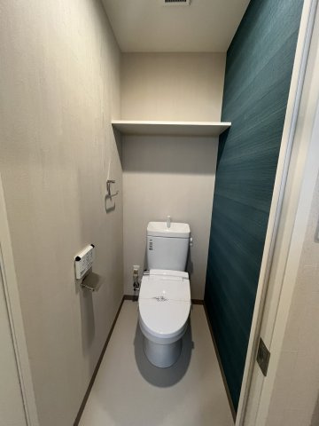 福岡市博多区博多駅南３丁目の賃貸マンションのトイレ