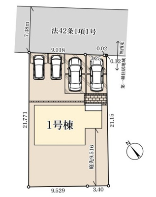【区画図】 | Livele Garden.S深谷市東方町第5　新築住宅
