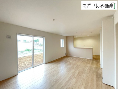 【居間・リビング】 | Livele Garden.S深谷市東方町第5　新築住宅 | 現地(2026年8月撮影)